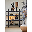 Light en Living Tafellamp Suneko zwart - 2 maten