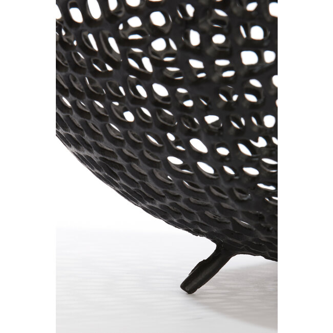 Light en Living Schaal Ø38x16 cm MURCIA zwart