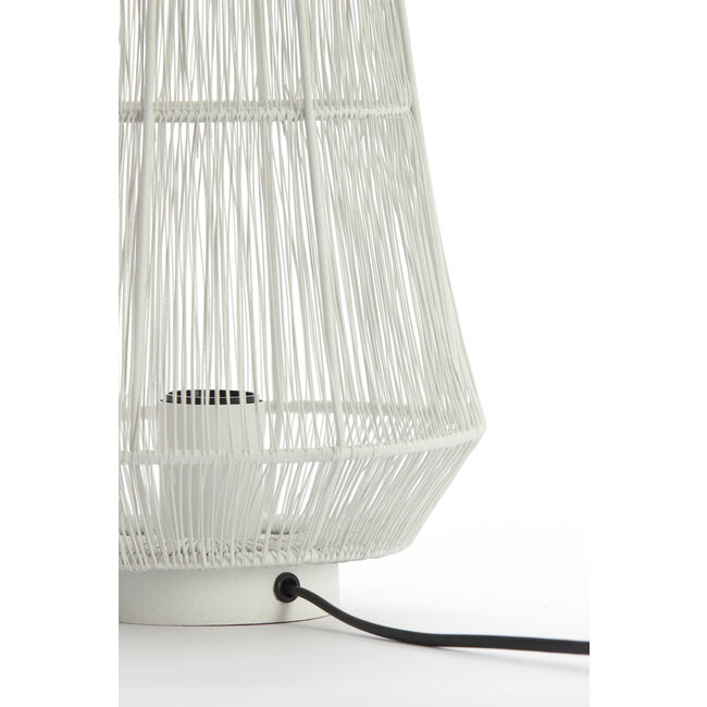 Light en Living Tafellamp Ø24x33 cm BANJAR crème