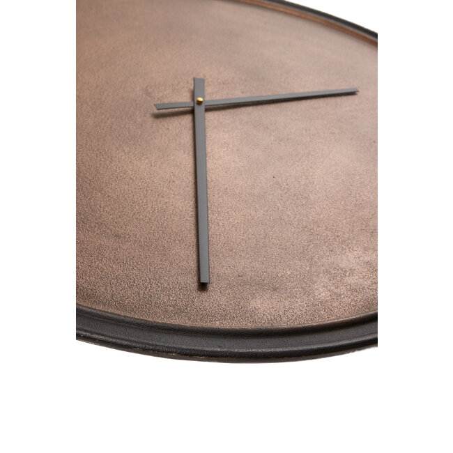 Light en Living Klok Ø72 cm ALIZE koper+zwart