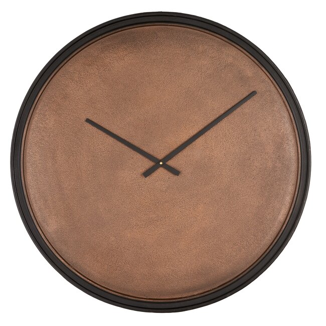 Light en Living Klok Ø72 cm ALIZE koper+zwart
