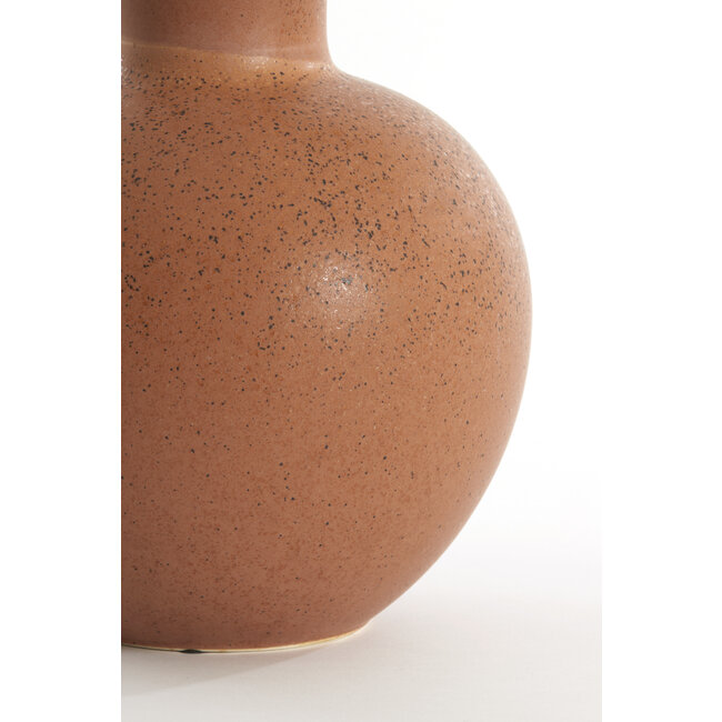 Light en Living Vaas deco Ø28,5x42 cm ULLOA keramiek  mat terra