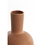 Light en Living Vaas deco Ø28,5x42 cm ULLOA keramiek  mat terra
