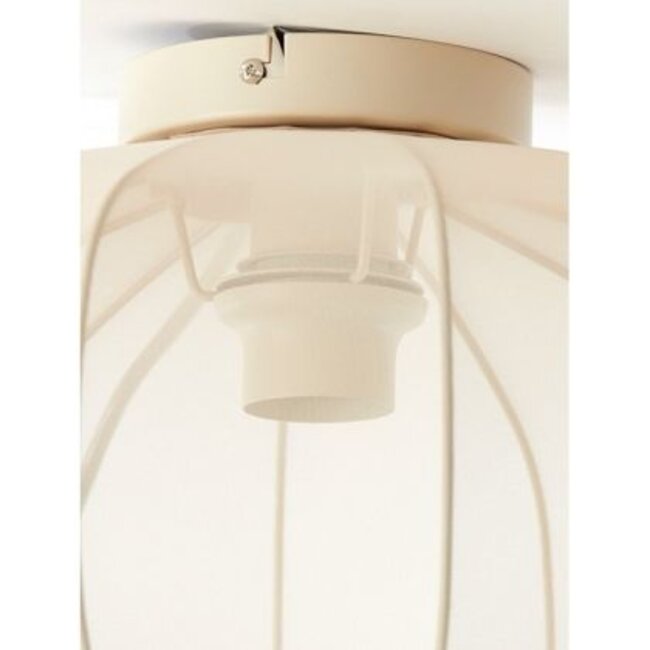 Light en Living Plafonnière Ø50x24 cm PLUMALIA zand