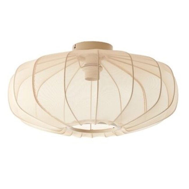 Light en Living Plafonnière Ø50x24 cm PLUMALIA zand