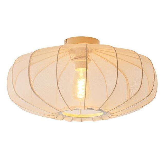 Light en Living Plafonnière Ø50x24 cm PLUMALIA zand