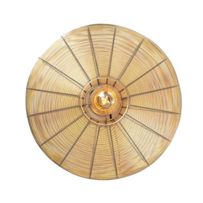Light en Living Plafonnière Ø40x17 cm BAHOTO licht  goud