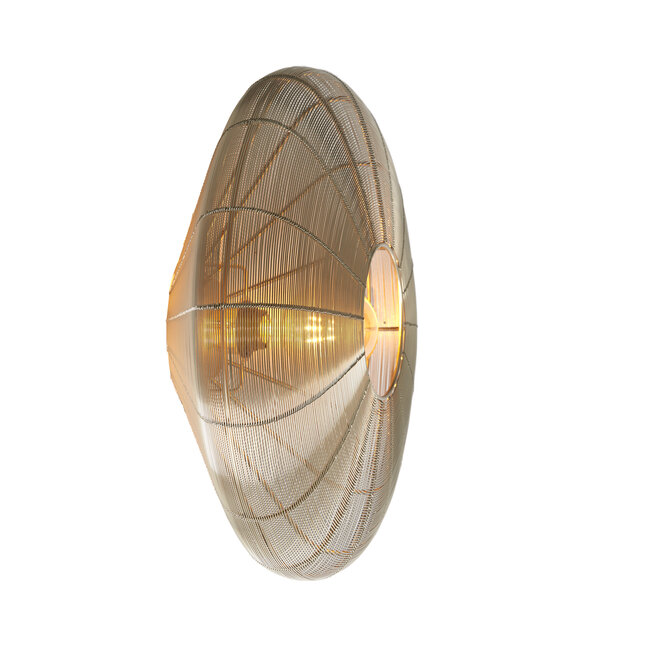 Light en Living Plafonnière Ø40x17 cm BAHOTO licht  goud