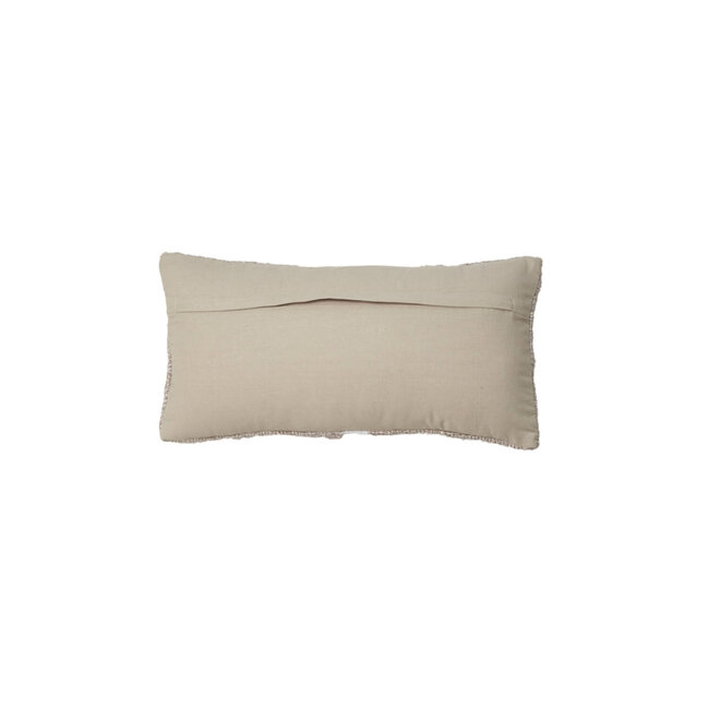 Light en Living Kussen 60x30 cm LEVIS beige+wit