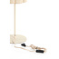 Light en Living Tafellamp Ø20x70 cm FRINGE naturel+crème