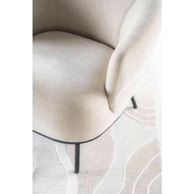 Eleonora Fauteuil David - taupe Safari