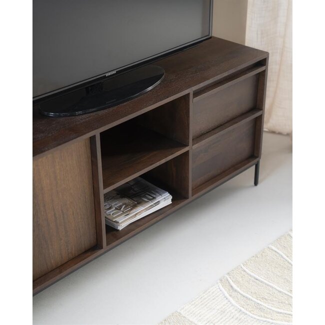 Eleonora TV meubel Jimmy - 2 deurs en  2 laden