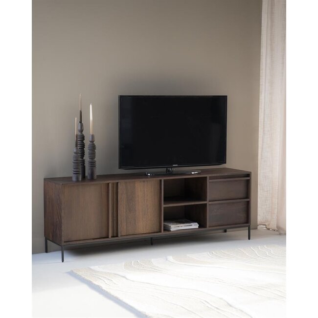 Eleonora TV meubel Jimmy - 2 deurs en  2 laden