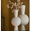 Light en Living Vaas 26x19x54 cm KAVANDU crème