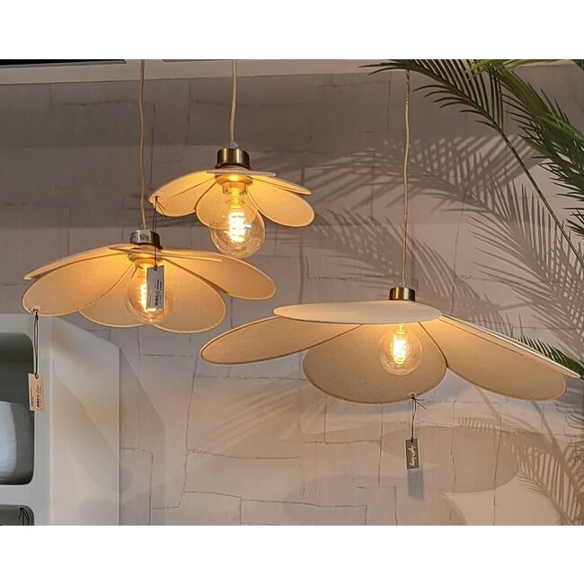 Light en Living Hanglamp Ø30,5x9 cm FYANO zand