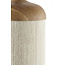 Light en Living Hanglamp 3L 90x22x32 cm DANIA hout print naturel+touw crème
