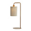 Light en Living Tafellamp 26x20x59,5 cm DONIO hout print naturel+touw crème