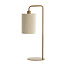 Light en Living Tafellamp 26x20x59,5 cm DONIO hout print naturel+touw crème