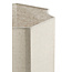Light en Living Kap cilinder 25x25x35 cm DASLI naturel
