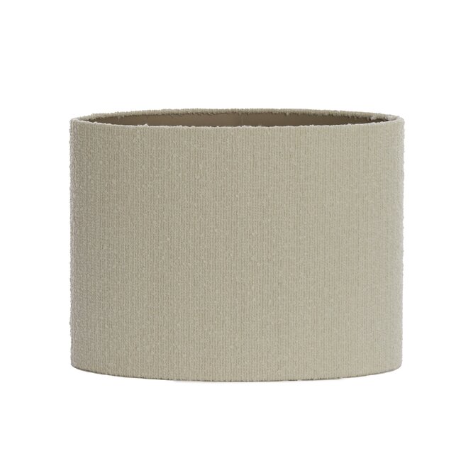 Light en Living Kap ovaal recht smal 38-17,5-28 cm BOLERO wit