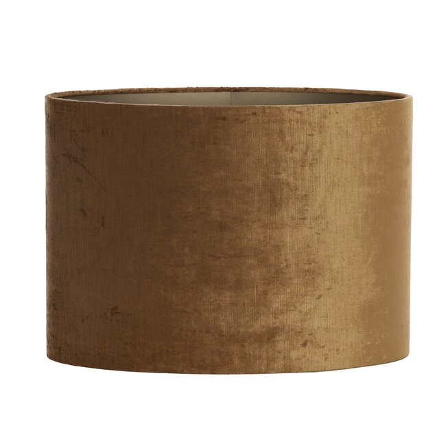 Light en Living Kap ovaal recht smal 45-21-32 cm GEMSTONE brons