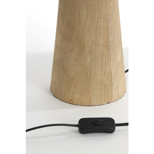 Light en Living Lampvoet Ø17x35 cm BAGLIO hout mat naturel