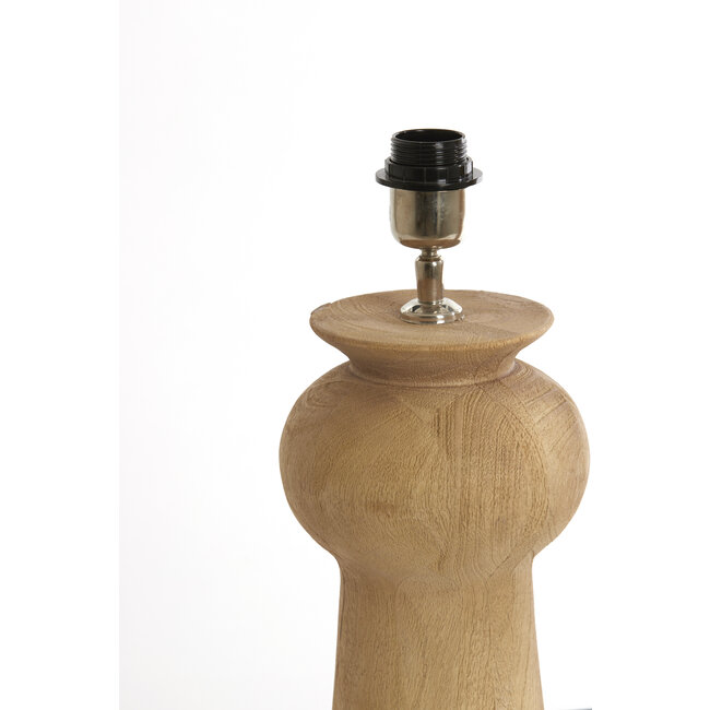 Light en Living Lampvoet Ø17x35 cm BAGLIO hout mat naturel