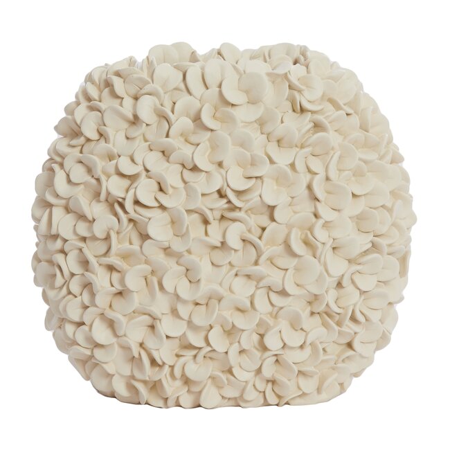 Light en Living Vaas deco 31,5x17x28 cm PHYLIA crème