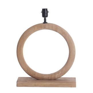 Light en Living Lampvoet 41x13x44 cm NUBIA hout mat naturel