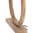 Light en Living Lampvoet 41x13x44 cm NUBIA hout mat naturel