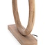 Light en Living Lampvoet 51x13x54 cm NUBIA hout mat naturel