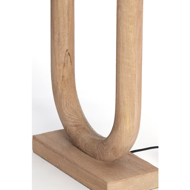 Light en Living Lampvoet 20x12x44 cm PACECO hout mat naturel