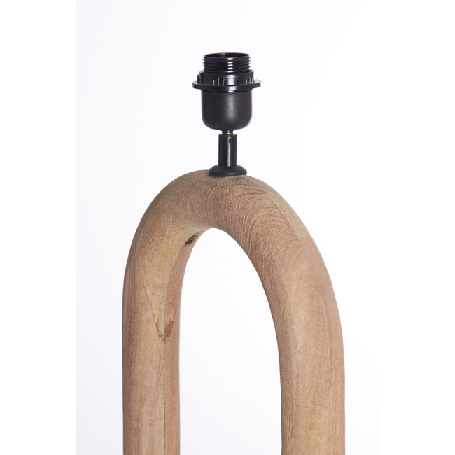 Light en Living Lampvoet 30x12x59 cm PACECO hout mat naturel