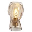 Light en Living Tafellamp Ø20x25 cm HEAD glas bruin vrouw