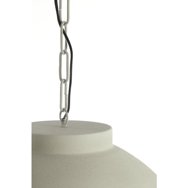 Light en Living Hanglamp Ø60x42 cm KYLIE crème