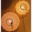 Light en Living Plafonnière Ø40x21 cm PLUMALIA zand