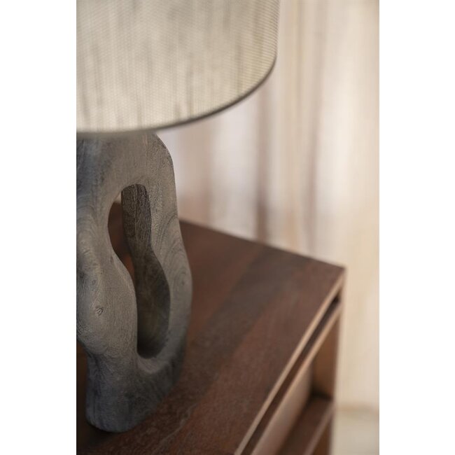 By Boo Tafellamp Shiboo - zwart