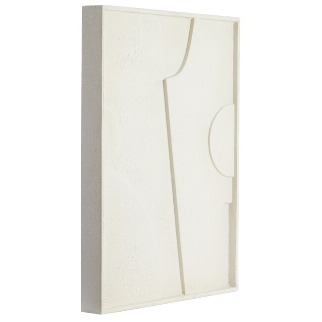 Light & Living Wandornament 80x8x60 cm COLINO hout crème