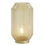 Light & Living Tafellamp LED Ø15x27 cm YVIAS glas melk licht geel+goud