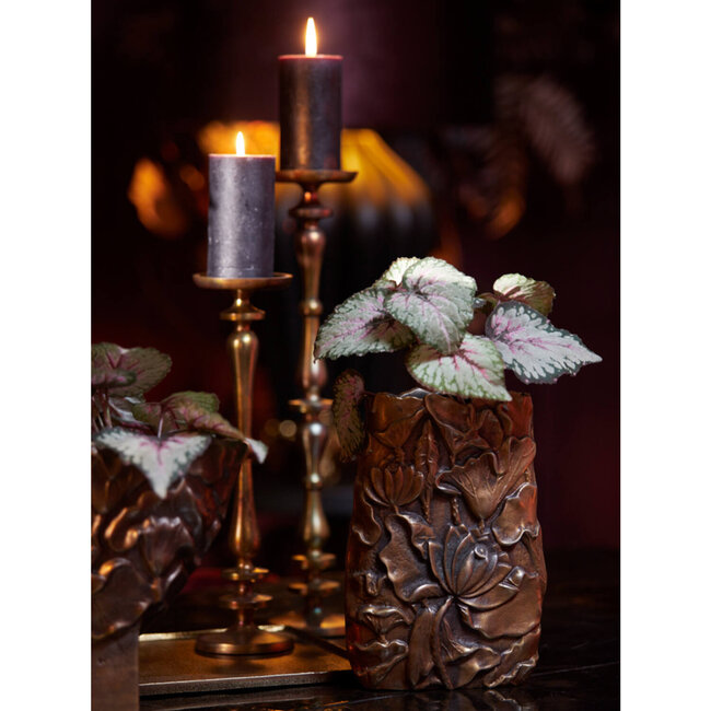 Light en Living Kandelaar Ø11x51 cm YAHVI antiek brons