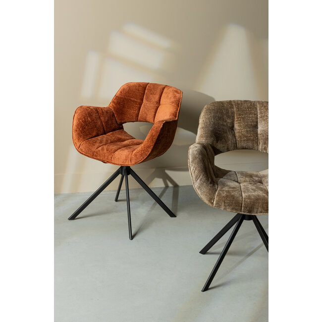 PTMD Eettafelstoel Link Roest