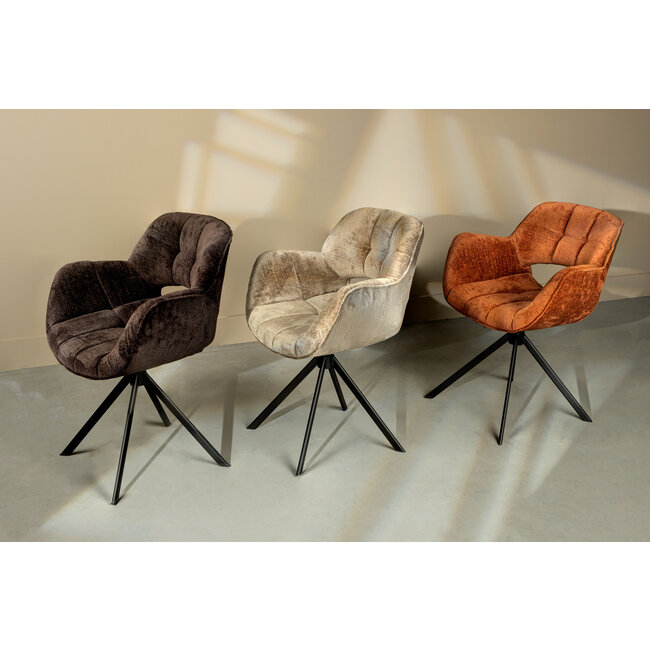 PTMD Eettafelstoel Link Beige