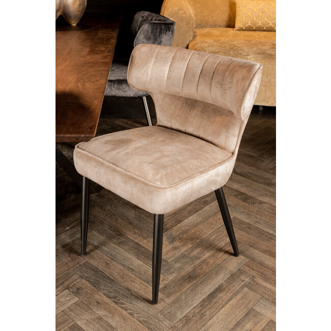 PTMD Eettafelstoel Zinno bruin