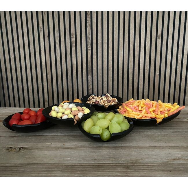 Light en Living Schaal 47x27x6,5 cm BABINE mat zwart