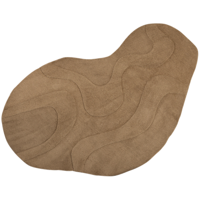 Woood Alya Vloerkleed Organisch Pale Brown 170x240cm