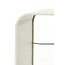 Light en Living Lampenkap vierkant rond hoog 20-20-26 cm BRESKA parel wit