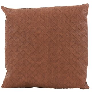Light en Living Kussen 43x43 cm COURO cognac