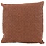 Light en Living Kussen 43x43 cm COURO cognac
