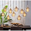 Light en Living Hanglamp 10L glas smoke