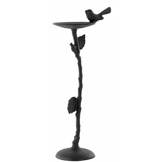 Light en Living Kandelaar 18x11,5x40 cm BIRD mat zwart